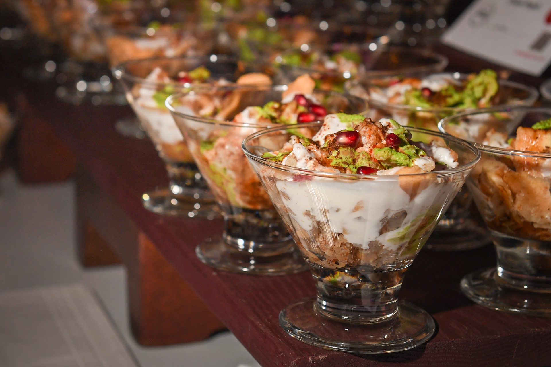 Lit Gala culinary experience — chaat